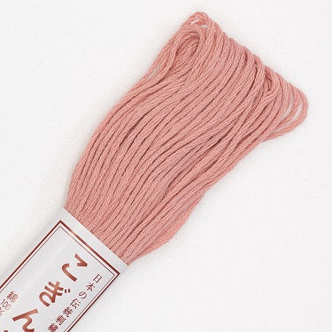 Sashiko Thread - Olympus Kogin - Solid Color - 163 Light Rose