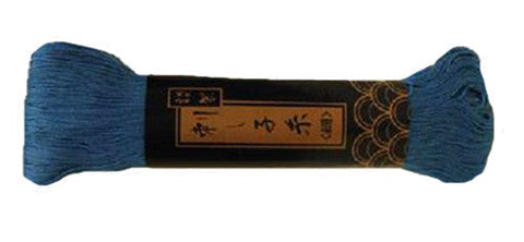 Sashiko Thread - Yokota Thin Weight - 170m Skein - # 17 Blue