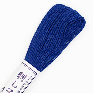 Sashiko Thread - Olympus 20m - Solid Color - # 18 Royal Blue