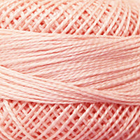 Presencia Perle Cotton - Size 8 - 1969 Very Light Shell Pink