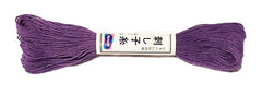 Sashiko Thread - Olympus 20m - Solid Color - # 19 Purple