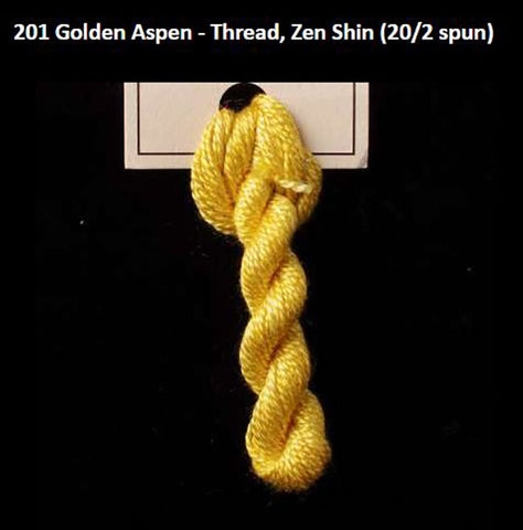 TREENWAY SILKS - Zen Shin (20/2) Silk Thread - 0201 Golden Aspen