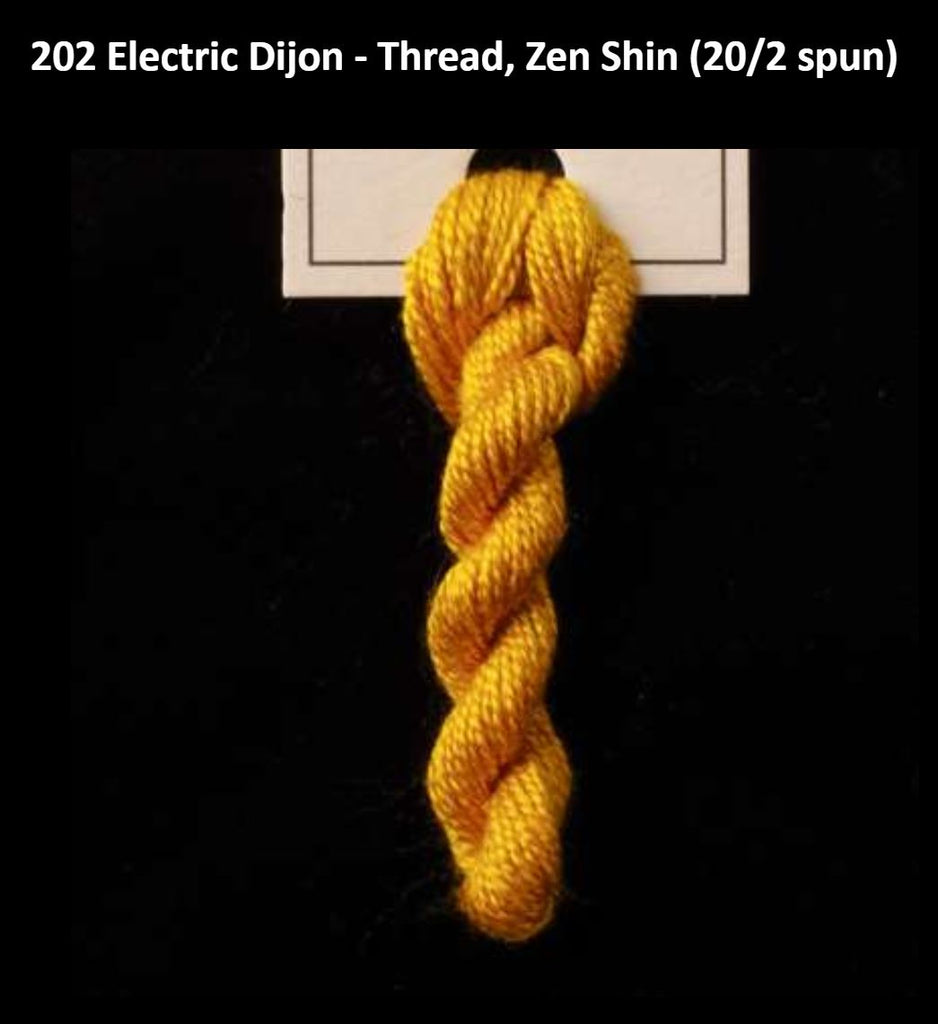 TREENWAY SILKS - Zen Shin (20/2) Silk Thread - 0202 Electric Dijon