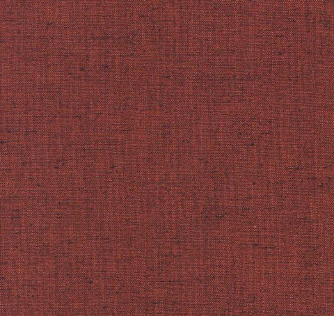 Japanese Fabric - Cotton Tsumugi - # 202 Brick