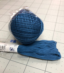Sashiko Thread - Olympus 88m - Solid Color -Thin Weight  - # 210 Cobalt Blue