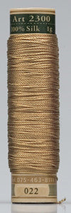 Silk Tatting & Embroidery Thread - 022 Brown Bear