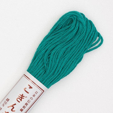 Sashiko Thread - Olympus Kogin - Solid Color - 224 Turquoise