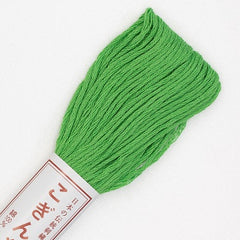 Sashiko Thread - Olympus Kogin - Solid Color - 231 Bright Green