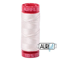 Aurifil 12wt Cotton Thread - 54 yards - 2311 Muslin