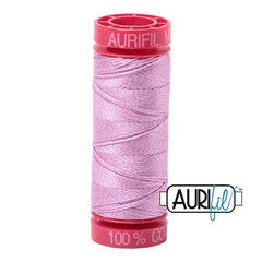 Aurifil 12wt Cotton Thread - 54 yards - 2515 Light Orchid