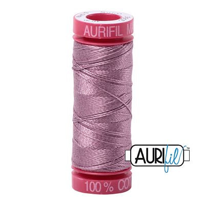 Aurifil 12wt Cotton Thread - 54 yards - 2566 Wisteria