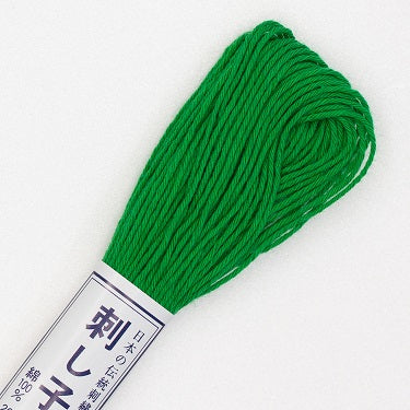 Sashiko Thread - Olympus 20m - Solid Color - # 26 Christmas Green