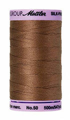 Mettler Cotton Sewing Thread - 50wt - 547 yd/ 500M - 0281 Hazelnut