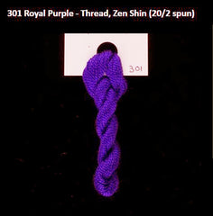 TREENWAY SILKS - Zen Shin (20/2) Silk Thread - # 0301 Royal Purple