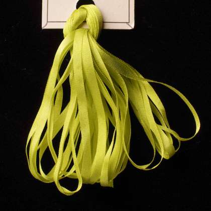 TREENWAY SILKS - Silk Ribbon 3.5mm - 309 Green Apple