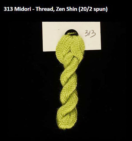 TREENWAY SILKS - Zen Shin (20/2) Silk Thread - # 0313 Midori