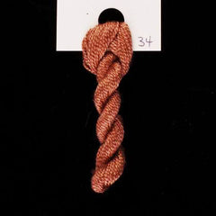 TREENWAY SILKS - Zen Shin (20/2) Silk Thread - # 0034 Spiced Cognac