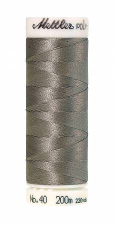 Mettler Metallic Thread - 40wt - 4073 METAL GRAY