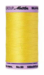 Mettler Cotton Sewing Thread - 50wt - 547 yd/ 500M - 3507 Lemon Zest