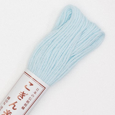 Sashiko Thread - Olympus Kogin - Solid Color - 362 Sky Blue