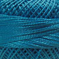 Presencia Perle Cotton - Size 8 - 3822 Peacock Blue