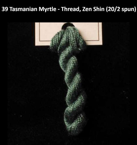 TREENWAY SILKS - Zen Shin (20/2) Silk Thread - # 0039 Tasmanian Myrtle
