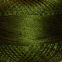 Presencia Perle Cotton - Size 8 - 4565 AVOCADO GREEN