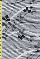 Yukata Fabric - 606 - Bush Clover - Indigo - By the Half Yard