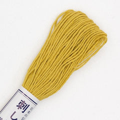 Sashiko Thread - Olympus 20m - Solid Color - # 05 Gold