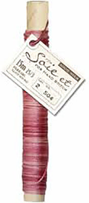 Soie et Silk Embroidery Floss - Variegated # 504 - Wine & Orchid