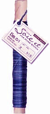 Soie et Silk Embroidery Floss - Variegated # 518 - Dark Blue & Navy