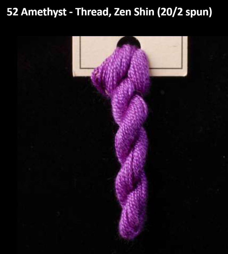 TREENWAY SILKS - Zen Shin (20/2) Silk Thread - # 0052 Amethyst