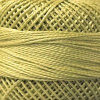 Presencia Perle Cotton - Size 8 - 5224 LIGHT KHAKI GREEN