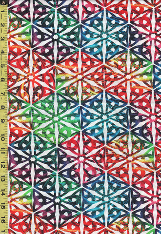 *Novelty - Rainbow Dragon - Colorful Celtic Knots - 5846-1 - Multi-Colors - ON SALE - SAVE 30% - By the Yard