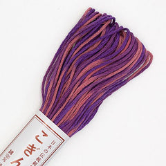 Sashiko Thread - Olympus Kogin - Variegated - 61 Purple