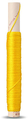 Soie et Silk Embroidery Floss - # 615 Yellow
