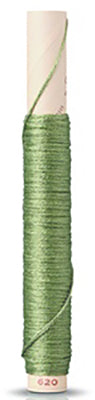 Soie et Silk Embroidery Floss - # 620 Fern Green