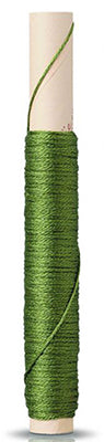 Soie et Silk Embroidery Floss - # 621 Grass Green