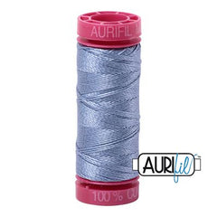 Aurifil 12wt Cotton Thread - 54 yards - 6720 Slate Blue