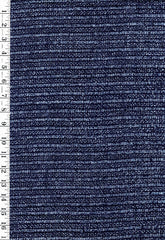 Yukata Fabric - 694 - Small Rows with Tiny Bars - Indigo