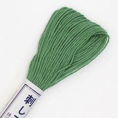 Sashiko Thread - Olympus 20m - Solid Color - # 07 Dark Green