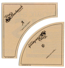 Rulers & Templates - Elisa's Backporch Designs - 7" Crazy Curves Template & Circle Dance Pattern