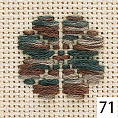 Sashiko Thread - Olympus Kogin - Variegated - 71 Brown