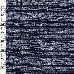 Yukata Fabric - 726 - Mini Dotted Rows - Indigo