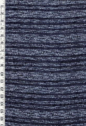 Yukata Fabric - 726 - Mini Dotted Rows - Indigo