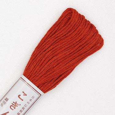Sashiko Thread - Olympus Kogin - Solid Color - 755 Paprika