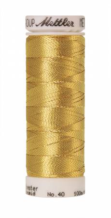 Mettler Metallic Thread - 40wt - 2108 GOLD