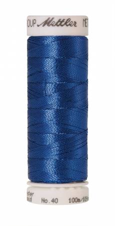 Mettler Metallic Thread - 40wt - 3543 SAPPHIRE BLUE
