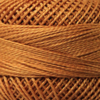 Presencia Perle Cotton - Size 8 - 7731 GOLDEN BROWN