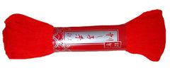 Sashiko Thread - Yokota - Large 100m Skeins - Medium Weight - # 07 Red